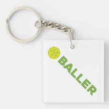 (Salmoura) chaveiro de Baller Pickleball