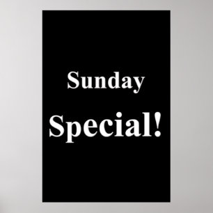 Salon Barbershop - Posters especiais no domingo