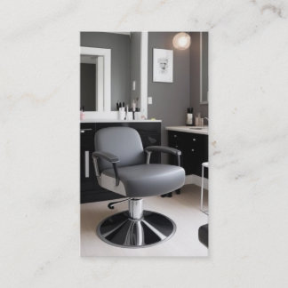 Salon Cadeira Elegance Cartão de visita
