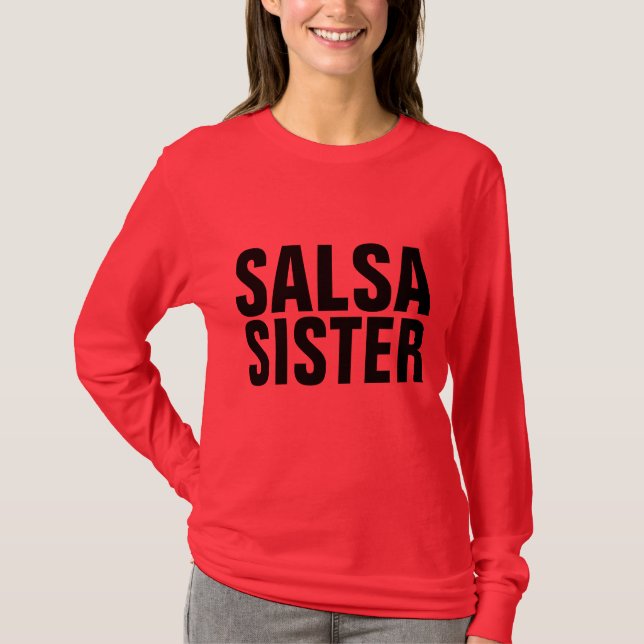 SALSA SISTER T-SHIRTS (Frente)