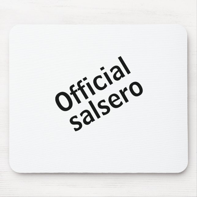 Salsero oficial do Mousepad (Frente)