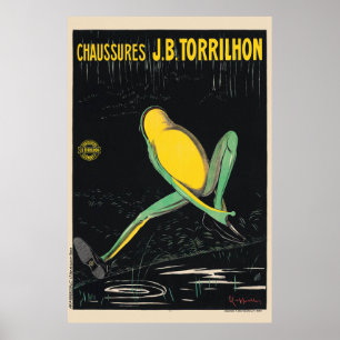 Salsichas J.B. Poster vintage de Torrilhon 1920