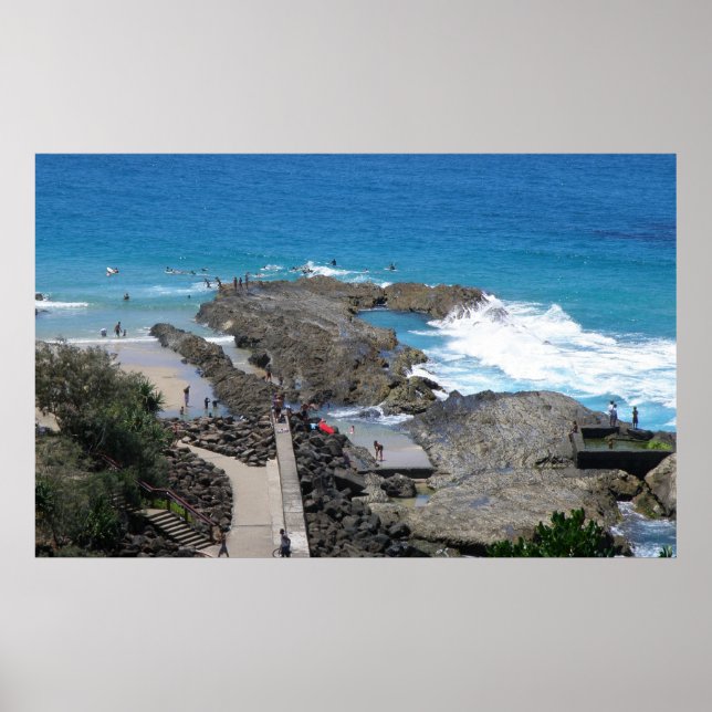 Saltadores de Poster Rainbow Bay Austrália (Frente)
