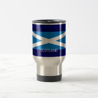 Saltire de aço inoxidável da caneca do