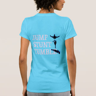 Salto do elogio, conluio, t-shirt da queda