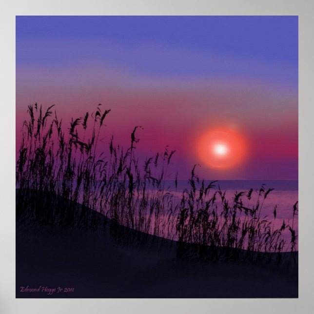 Salto do sol sobre os Excelente dos Impressão (Frente)