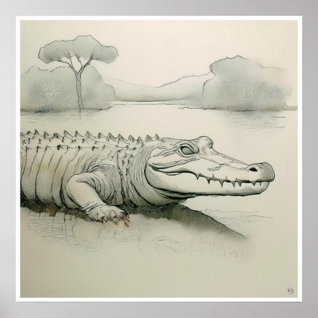 Salty Drawing - Art Impressão (Frente)