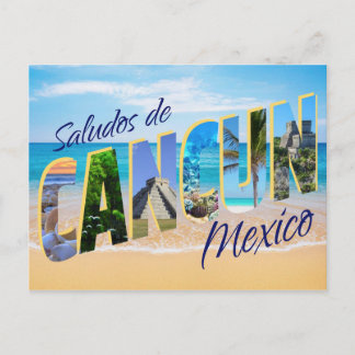 Saludos de Cancun, Saudações do Cartão Postal de C