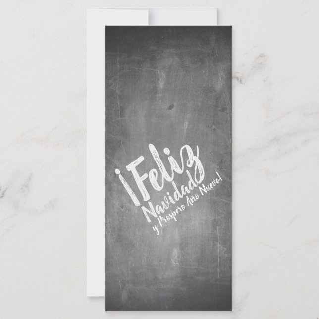 Saludos de Navidad em La Pizarra (Frente)