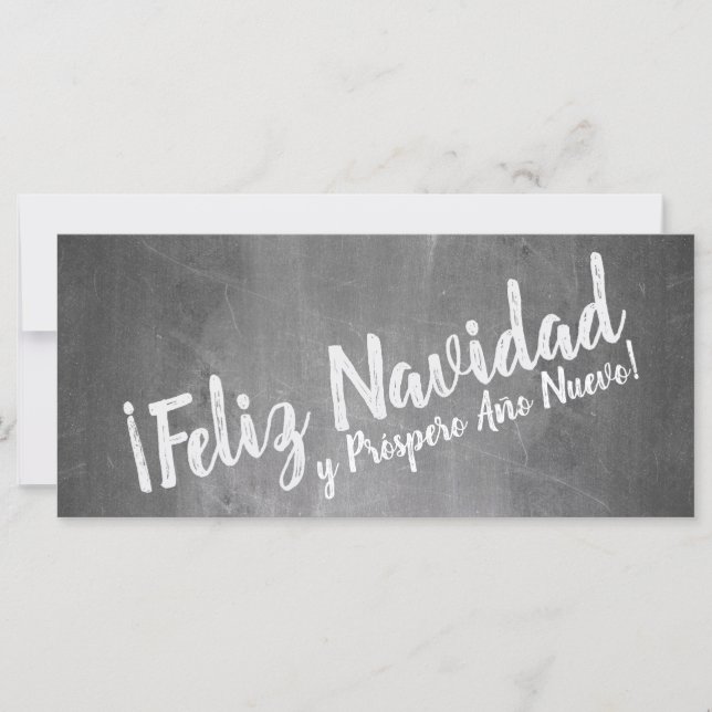 Saludos de Navidad em La Pizarra (Frente)