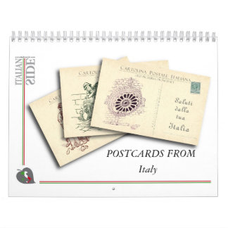 Saluti Dall'Italia! Calendário