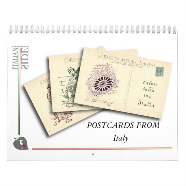 Saluti Dall'Italia! Calendário (Capa)