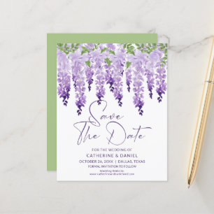 Salva Orçamento A Data Casamento De Wisteria De A