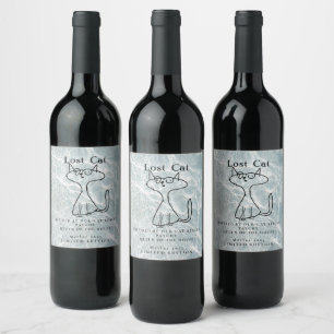 Salvamento De Gato Inspirado, Etiquetas De Vinho P