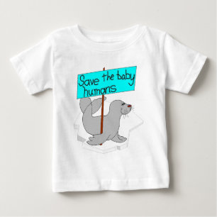 Salvar a camisa do bebê dos seres humanos do beb