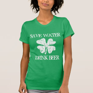 SALVAR a camisa engraçada do Dia de São Patríci