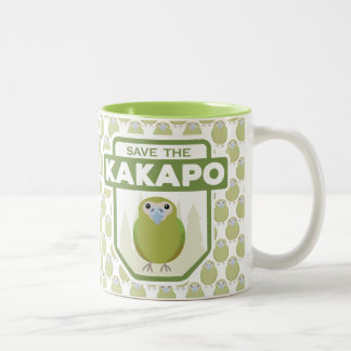 Salvar a caneca do papagaio do Kakapo