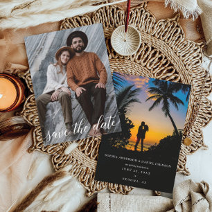 Salvar a data Cartão com fotos frente e verso