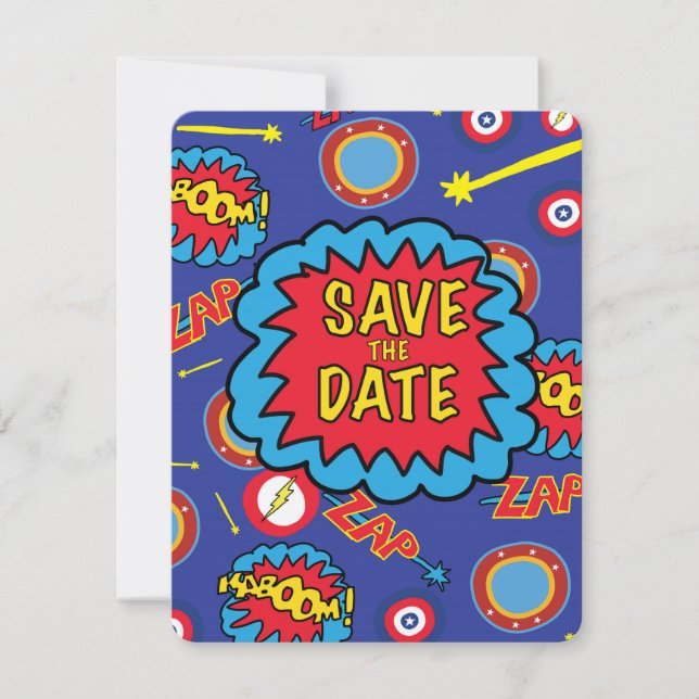 Salvar a Data Heróis de Quadrinhos (Frente)