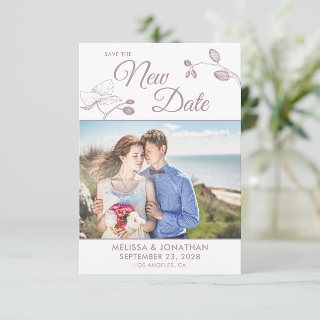 Salvar a nova foto de adiamento do casamento (Em pé/Frente)