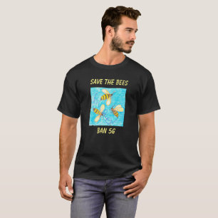 Salvar as abelhas, t-shirt da proibição 5G