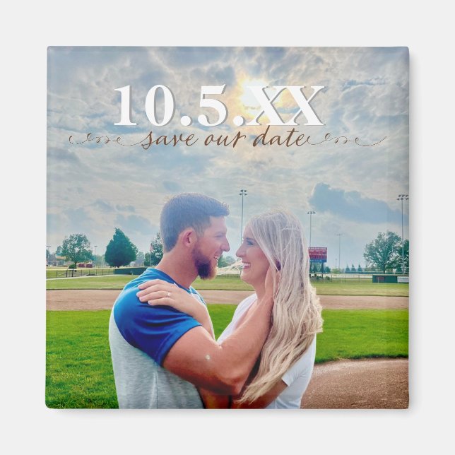 salvar nosso íman de casamento do bloco de cores d (Frente)