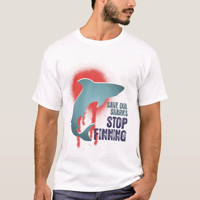 Salvar nosso t-shirt de Finning da parada dos (Frente)