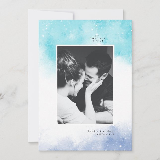 SALVAR O Abstrato DE Aquarela DE DATA (Frente)