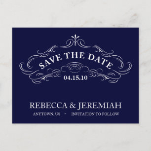 Salvar o cartão da data com quadro caligráfico