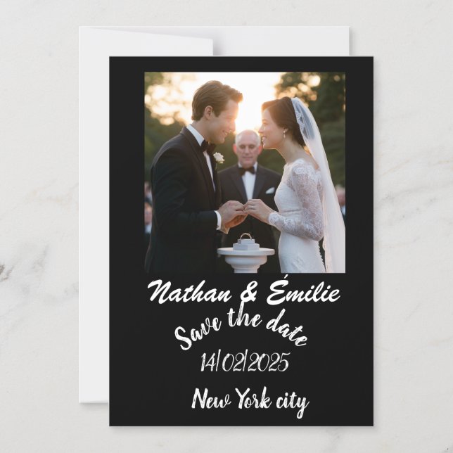 Salvar o convite de data (Frente)