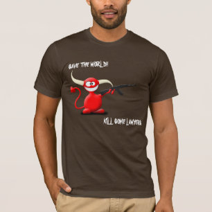 Salvar o matar do mundo alguma camisa do diabo do