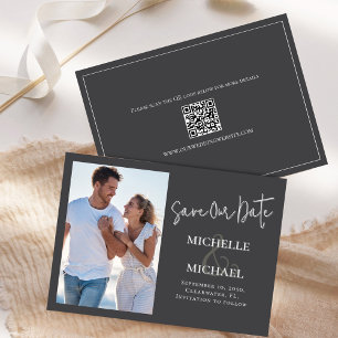 Salvar o Modelo de Foto de Casamento de Data