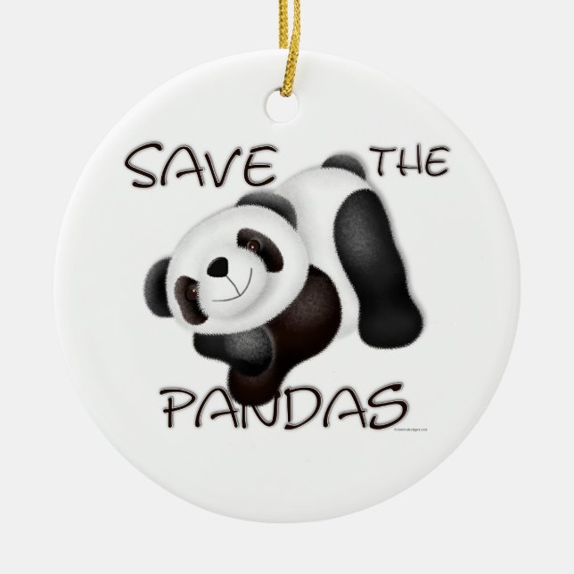 Salvar o ornamento das pandas (Frente)