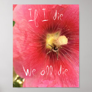 Salvar o poster das abelhas - 8" x10 "