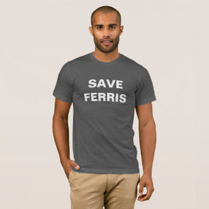 Salvar o t-shirt básico de Ferris