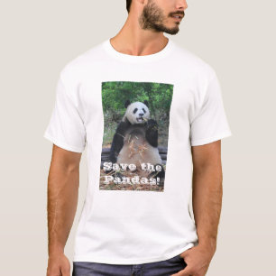 Salvar o t-shirt das pandas gigantes