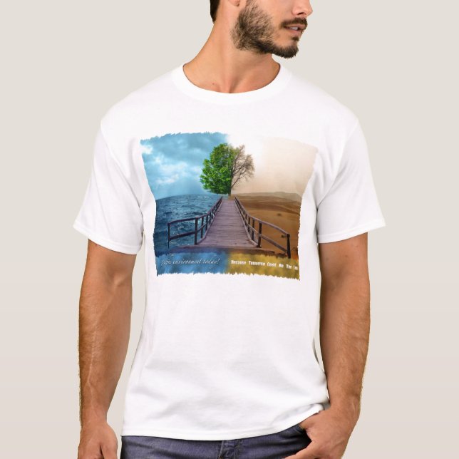 Salvar o t-shirt do ambiente (Frente)