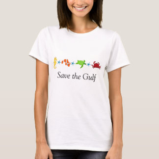 Salvar o t-shirt do golfo