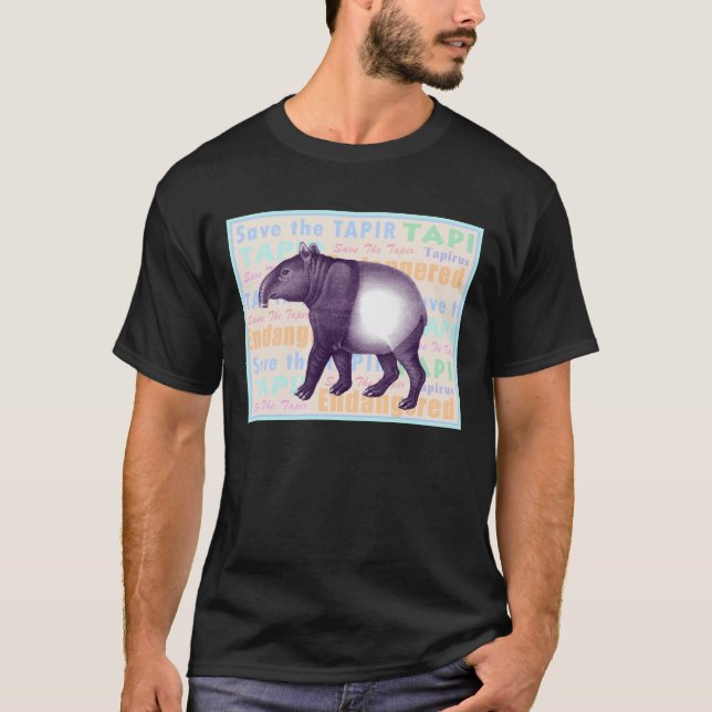 Salvar o t-shirt do Tapir (Frente)