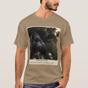 "Salvar t-shirt dos animais selvagens dos nossos