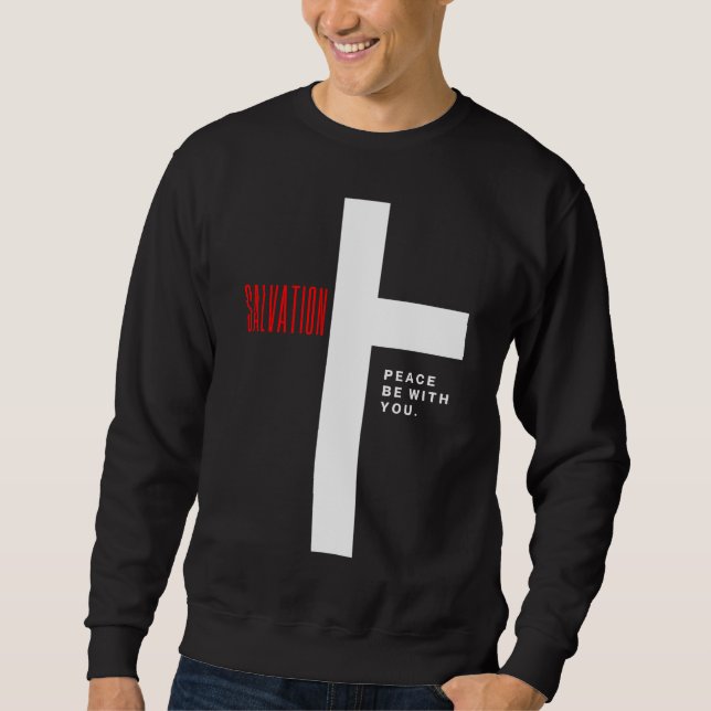 Salvation blk Suéter de malha (Frente)