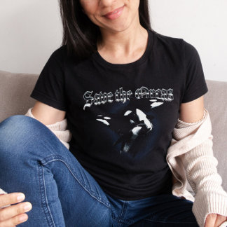 Salve a camisa estética de marionetes Orcas 90s