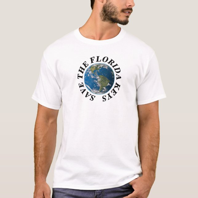 Salve A Camiseta Flórida Keys (Frente)