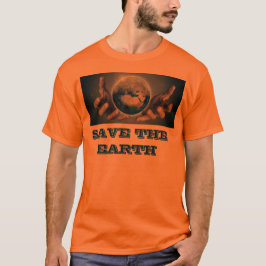 Salve a camiseta terrestre