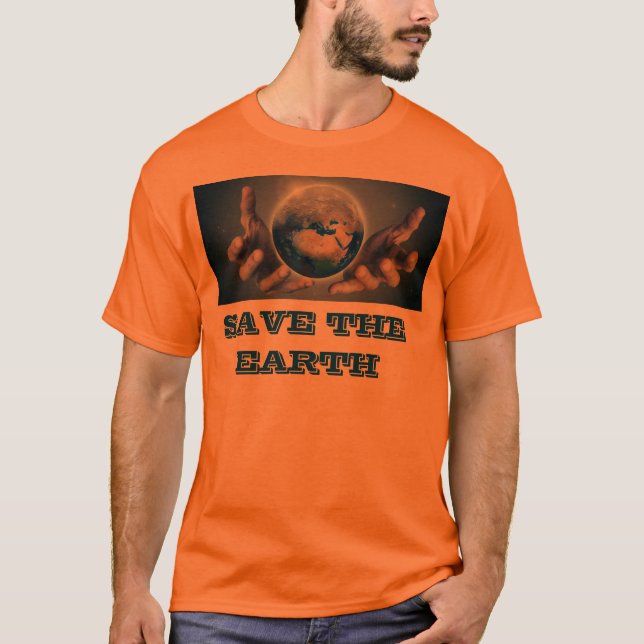 Salve a camiseta terrestre (Frente)