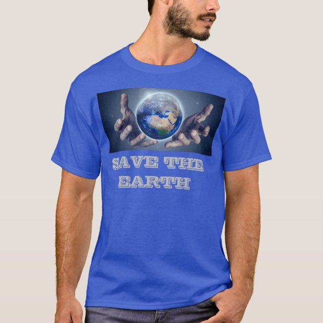 Salve a camiseta terrestre (Frente)