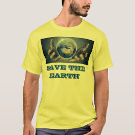 Salve a camiseta terrestre