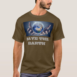 Salve a camiseta terrestre
