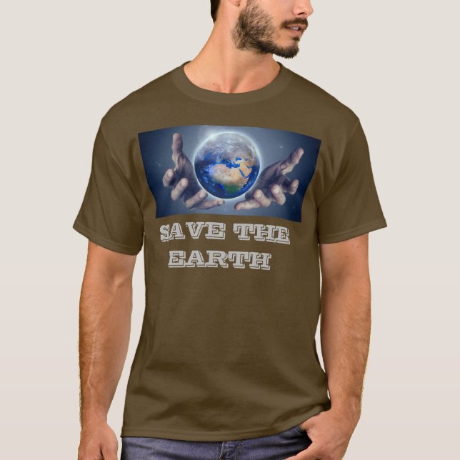 Salve a camiseta terrestre (Frente)