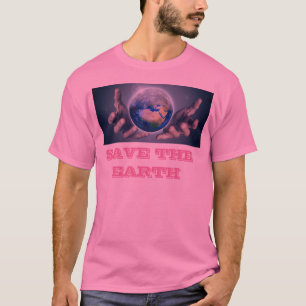Salve a camiseta terrestre